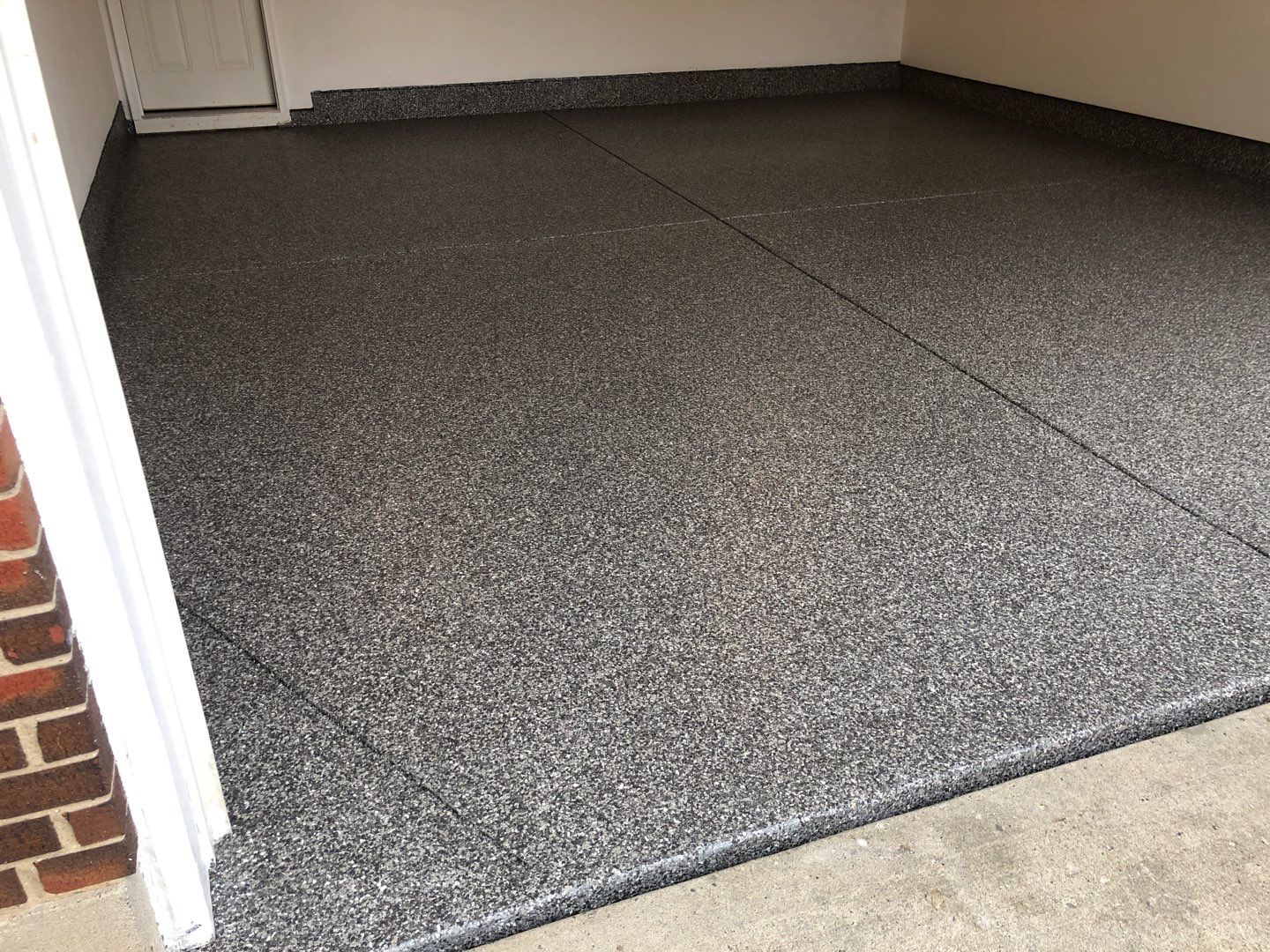 Grey Epoxy Garage Floor Coating