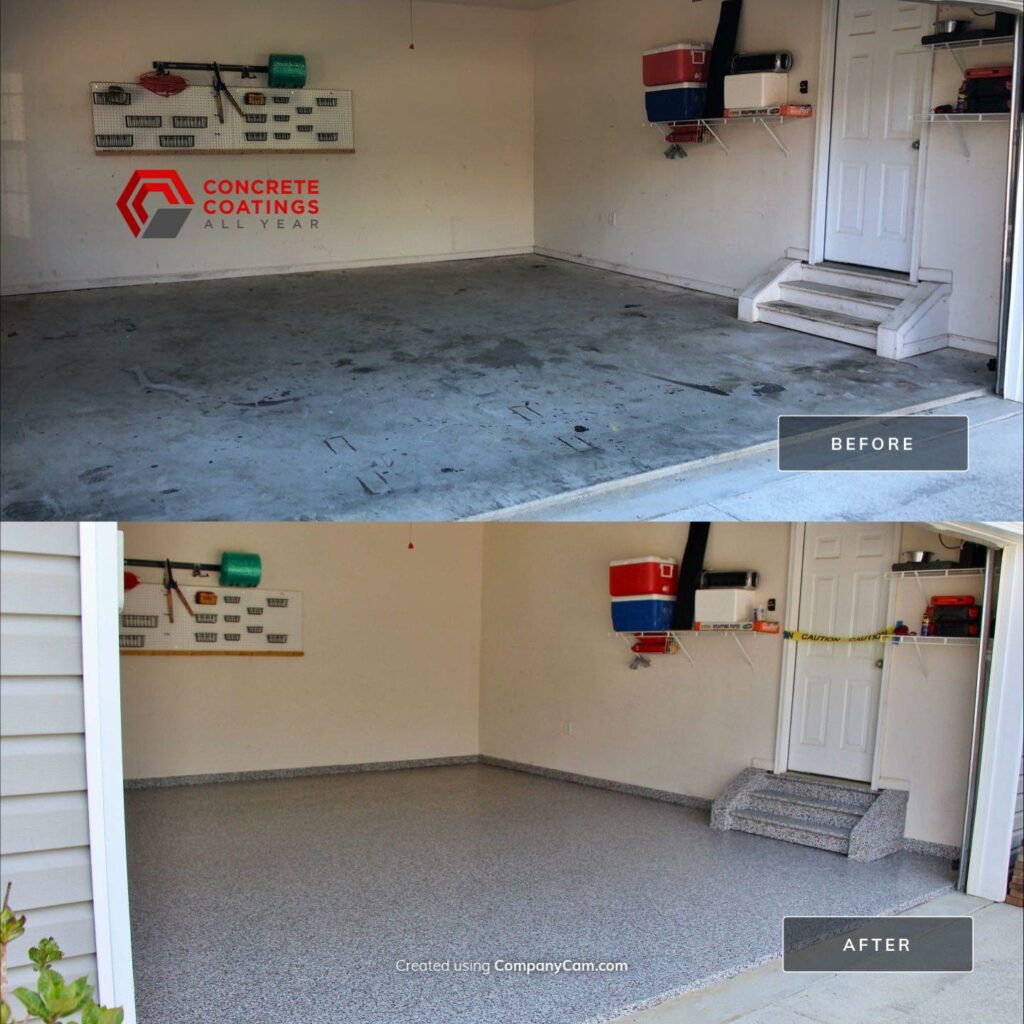 Before & After Garage Area