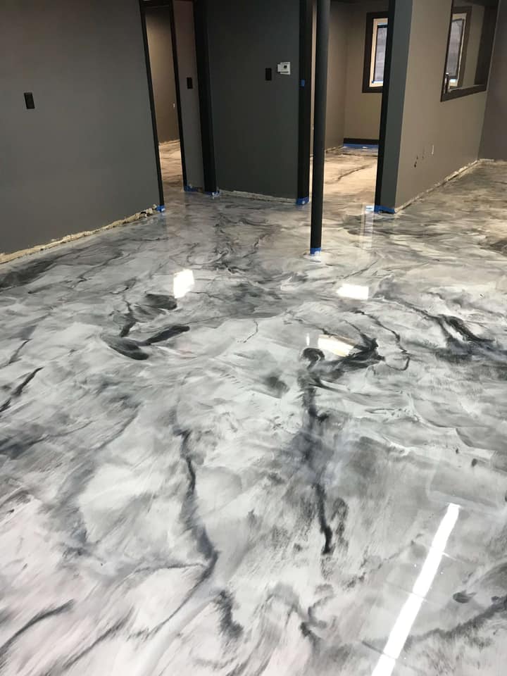Marble Epoxy Floor